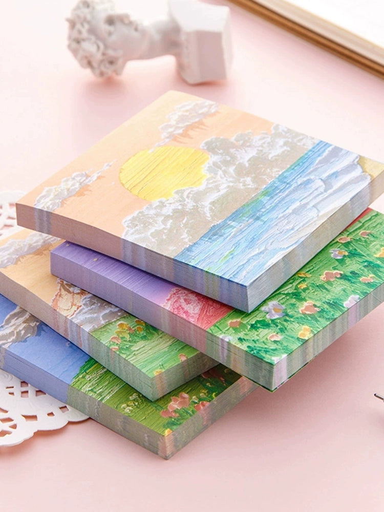 Three-Dimensional Crayon Sticky Notes