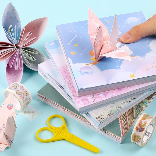 Patterned Square Laminated Origami Paper (15cm)